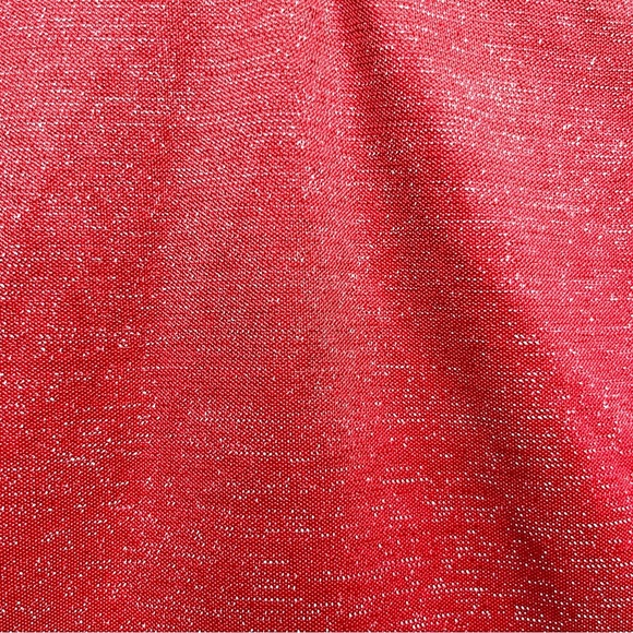 Ricki's Red Metallic Threaded Tank Top Blouse for Holidays - Picture 6 of 12